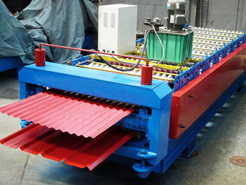 陕西860/850水波纹双层彩钢板压瓦机