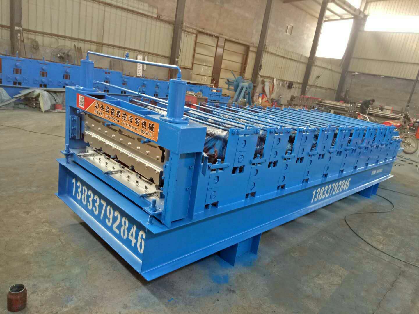 陕西全自动双层彩钢板压瓦机